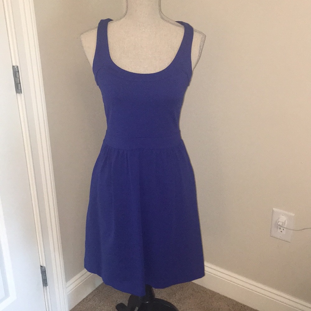 Cobalt blue dress